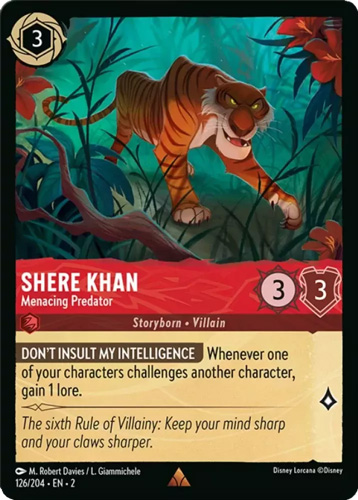 Shere Khan Menacing Predator